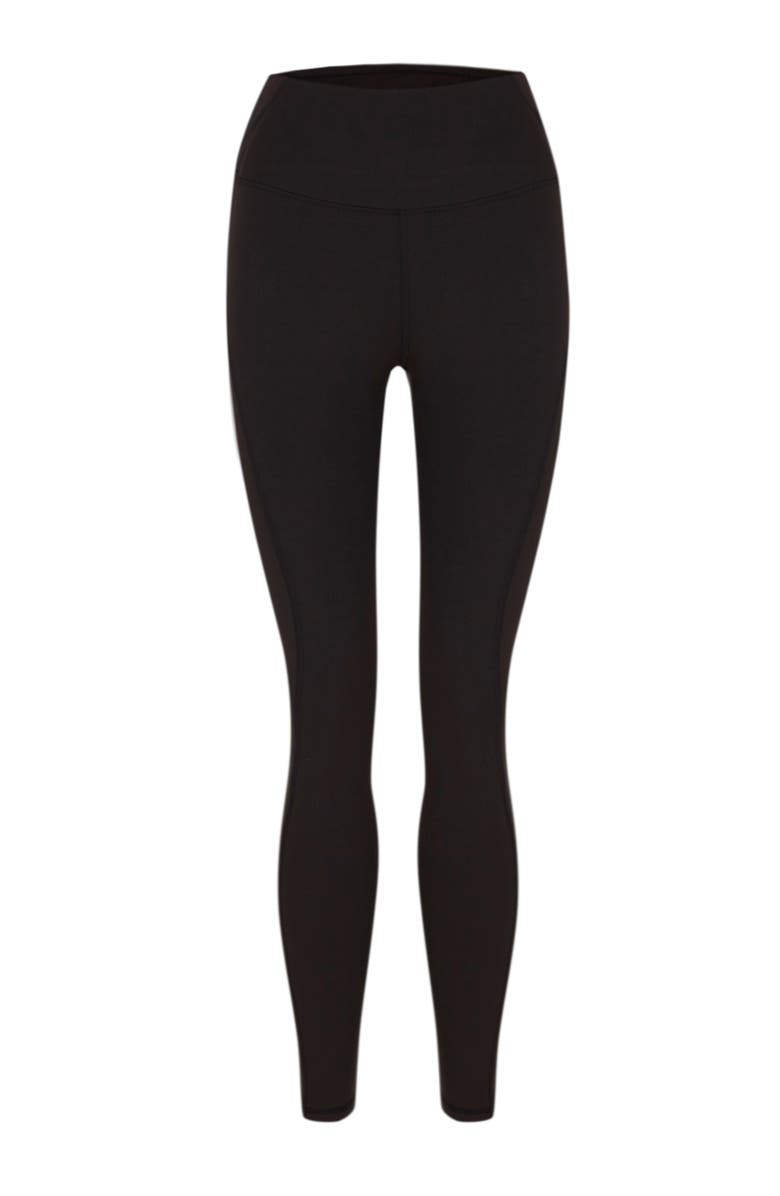 Born Living Yoga Warm Performance High Rise Sport Legging, Alternate, color, Black