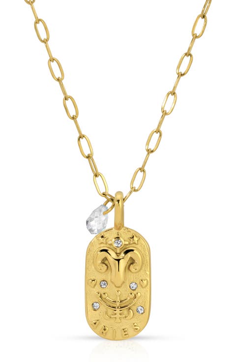 Cielo Zodiac Pendant Necklace