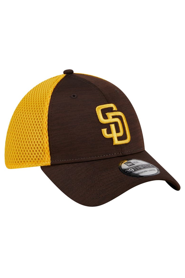 Men's New Era Brown San Diego Padres Neo 39THIRTY Flex Hat, Alternate, color, Brown