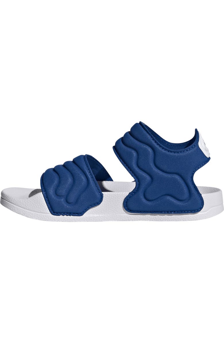 adidas Kids' Adilette Sandal, Alternate, color, Royal Blue/ White