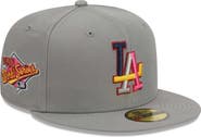 New Era Men's New Era Gray Los Angeles Dodgers Color Pack 59FIFTY Fitted Hat