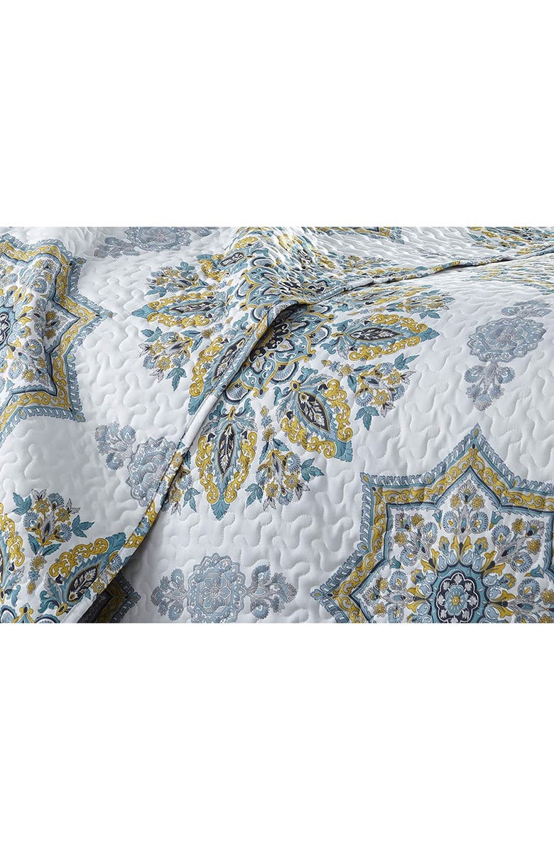 SOUTHSHORE FINE LINENS Modern Printed Duvet Cover Set, Alternate, color, Aqua