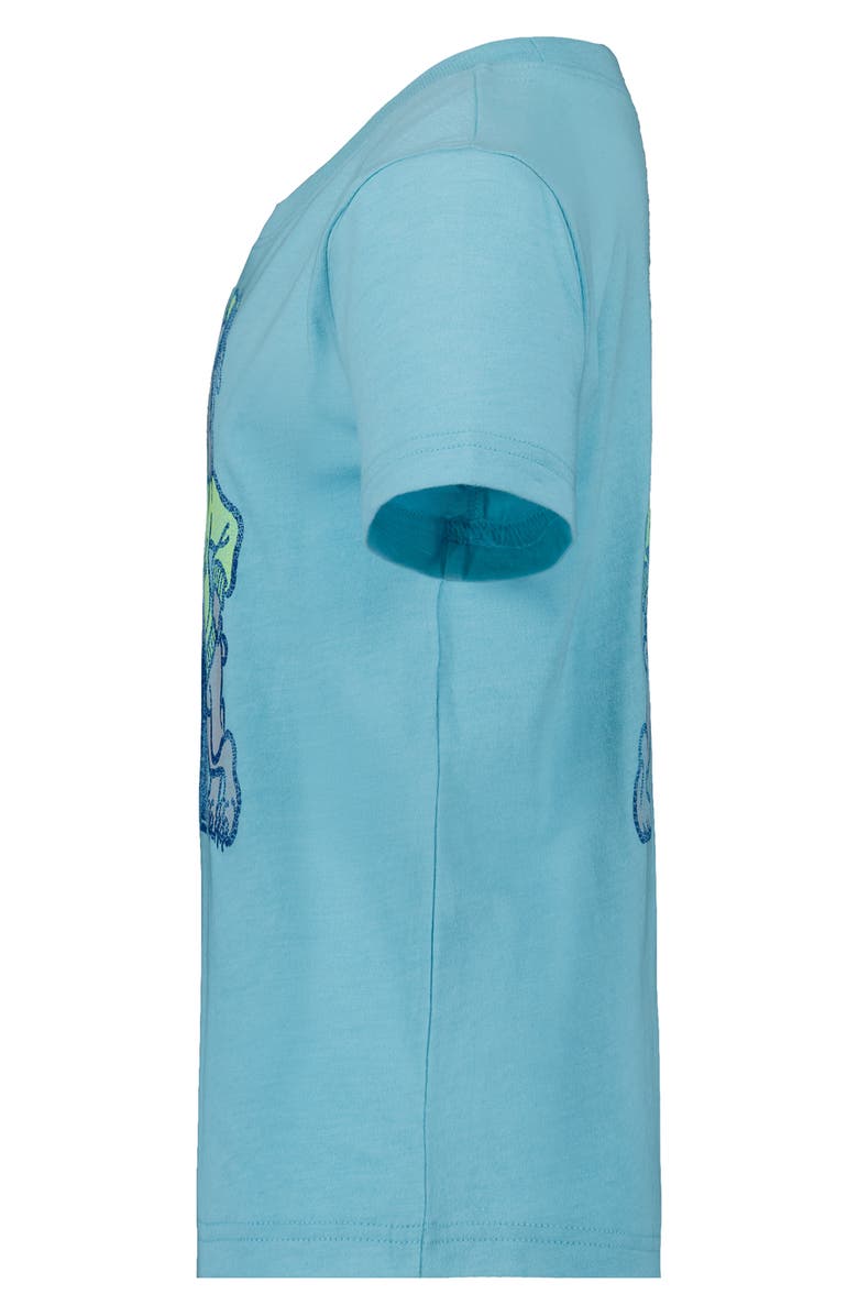 Under Armour Kids' UA Tech<sup>™</sup> Mascot Performance Graphic T-Shirt, Alternate, color, Blue Haze