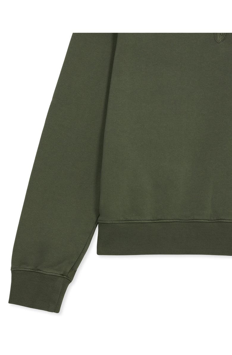 Fortela Zip-Up Sweatshirt with Pocket, Alternate, color, Oil