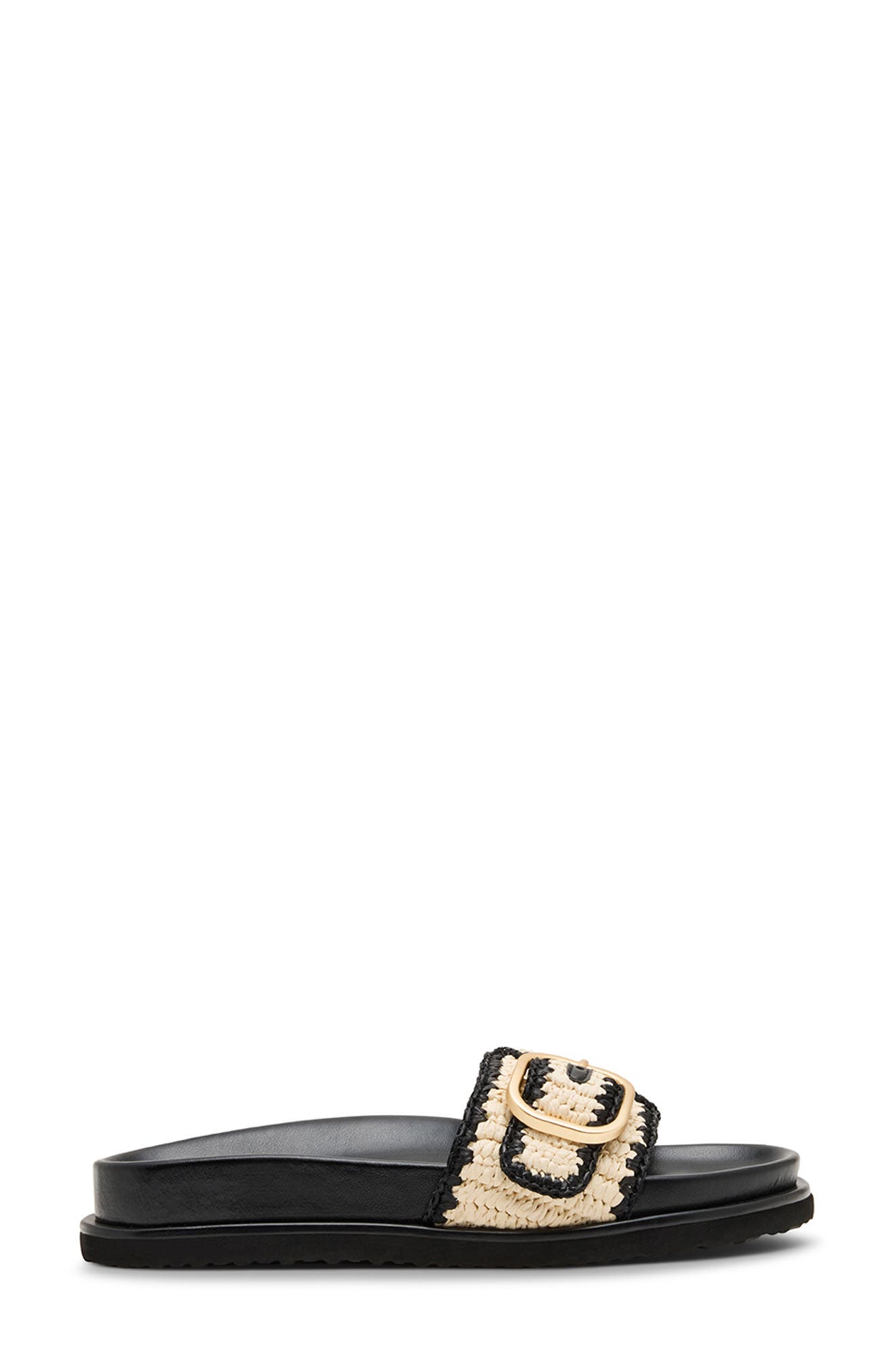 Steve Madden Memphis Slide Sandal, Alternate, color, Black Multi