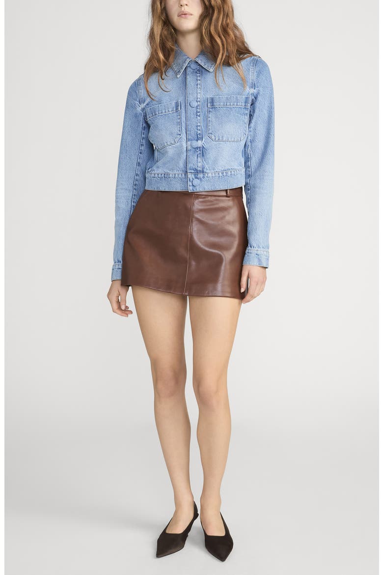 The Small Denim Jacket, Alternate, color, DAWN
