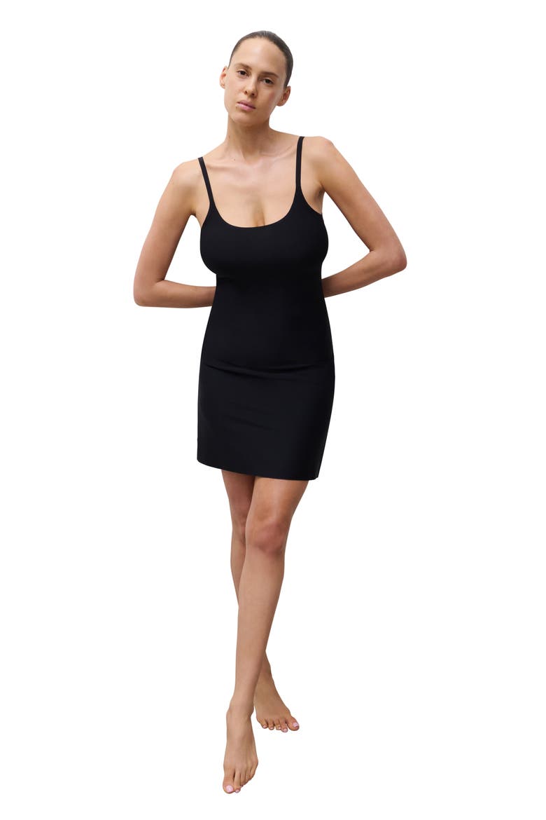 Soft Stretch Slip, Alternate, color, BLACK