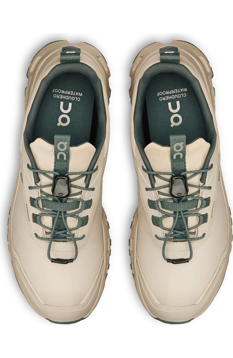 On Kids' Cloudhero Waterproof Running Shoe, Alternate, color, Truffle/ Olive