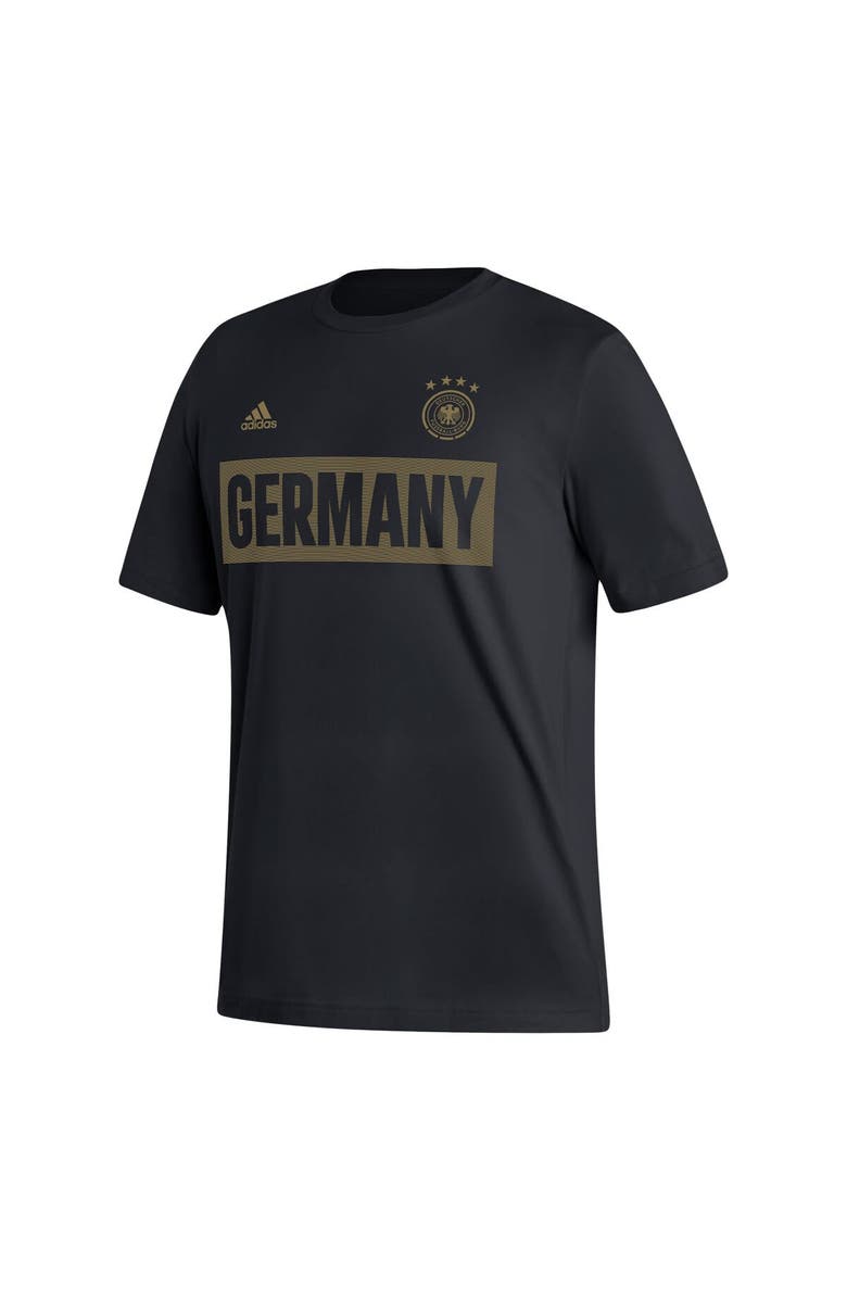 adidas Men's adidas Black Germany National Team Culture Bar T-Shirt, Alternate, color, 