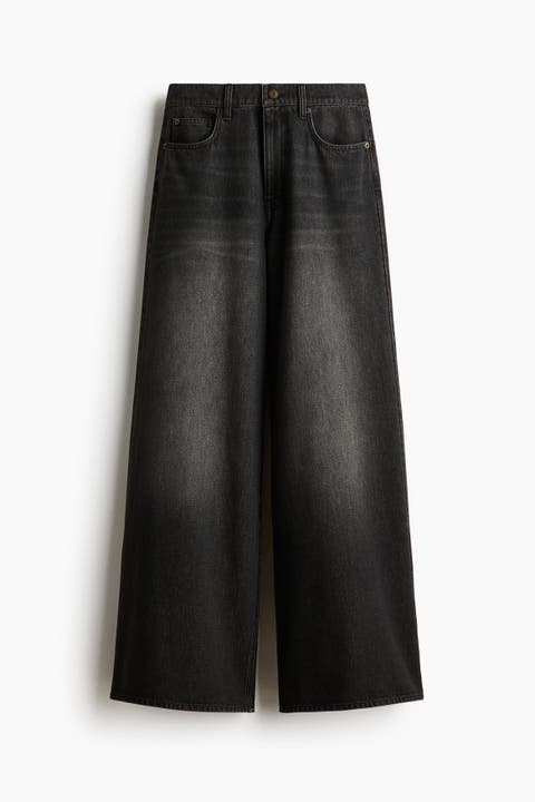 Super Wide High Waist Jeans