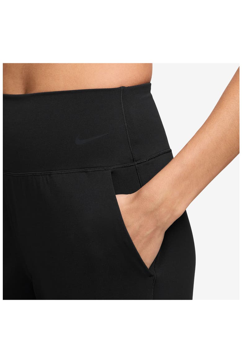Zenvy Dri-FIT High Waist Wide Leg Pants, Alternate, color, 010 010 BLACK/PCG3C