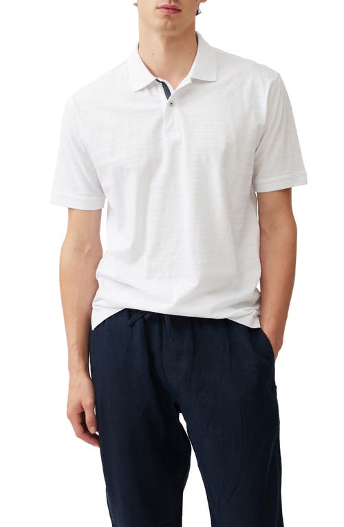 Rodd & Gunn Evans Bay Polo In White