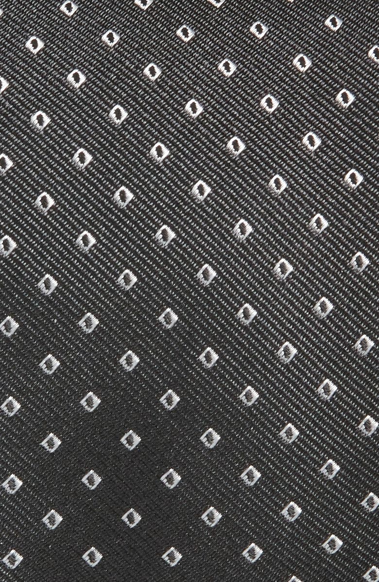 BOSS Geo Jacquard Silk Blend Tie, Alternate, color, 