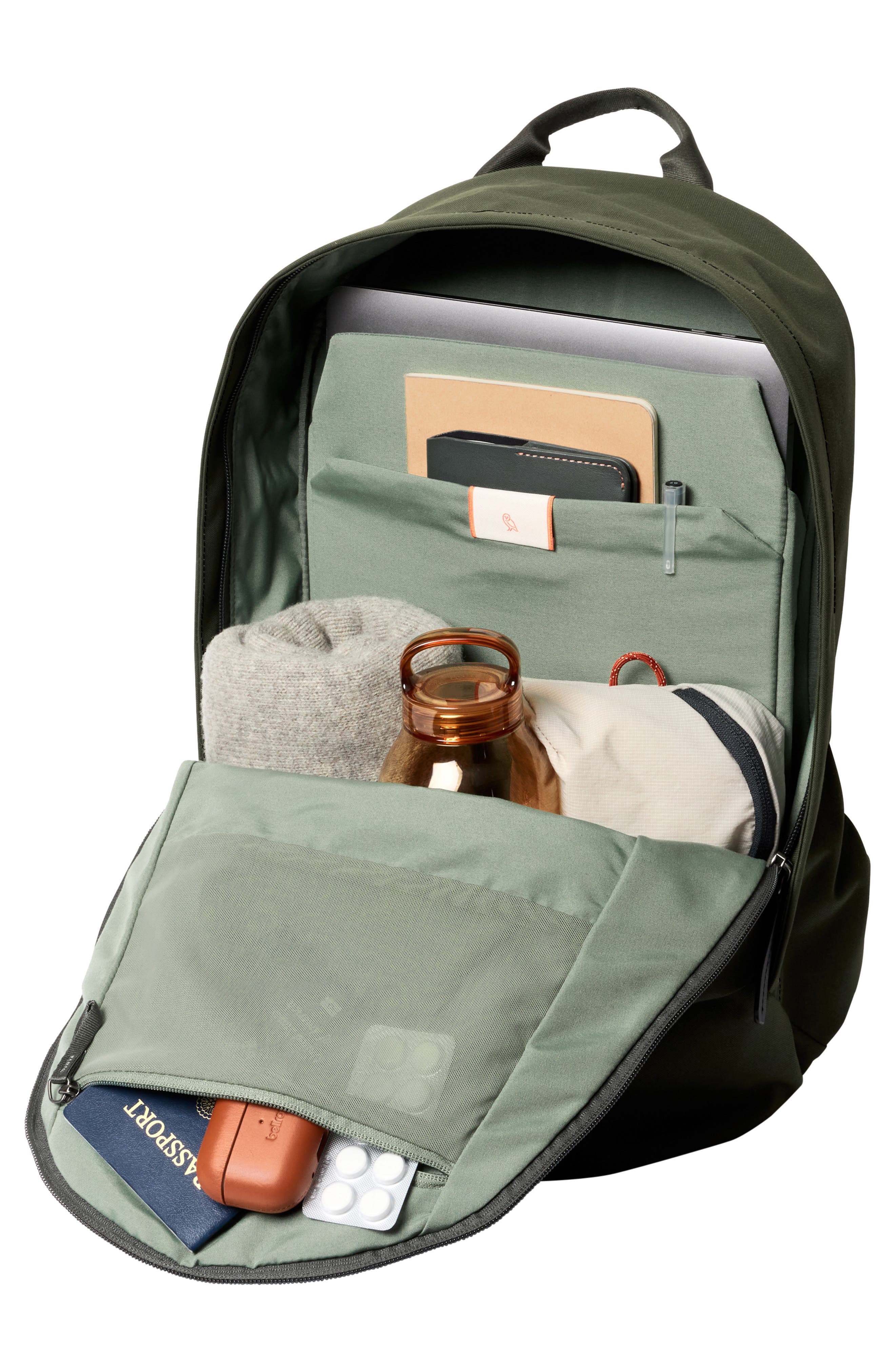 Classic Water Resistant 20L Backpack, Alternate, color, OLIVE