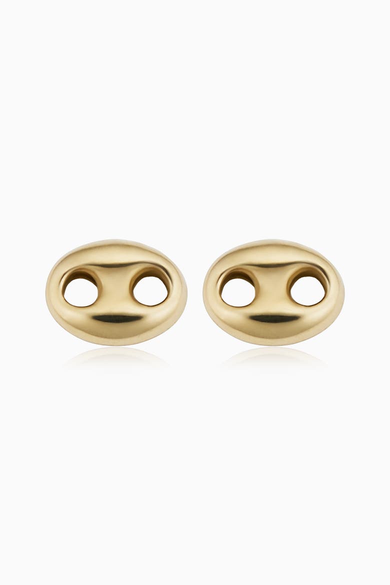 14K Yellow Gold Majestic Mariner Studs, Main, color, Yellow Gold