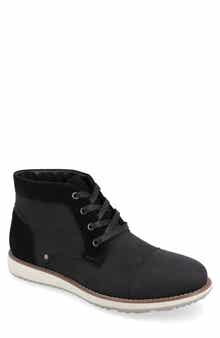VANCE CO Austin Cap Toe Chukka Boot - Wide Width