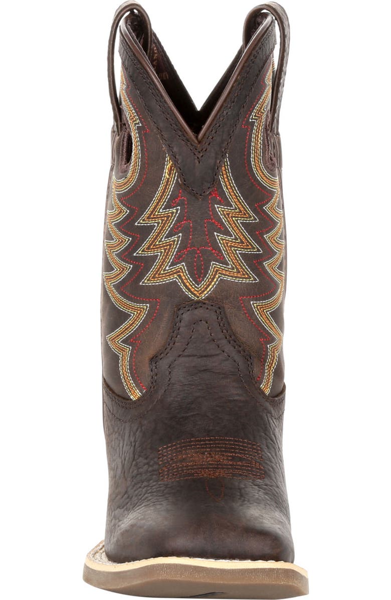 DURANGO Lil' Little Kid's Brown Western Boot, Alternate, color, Dark Bay