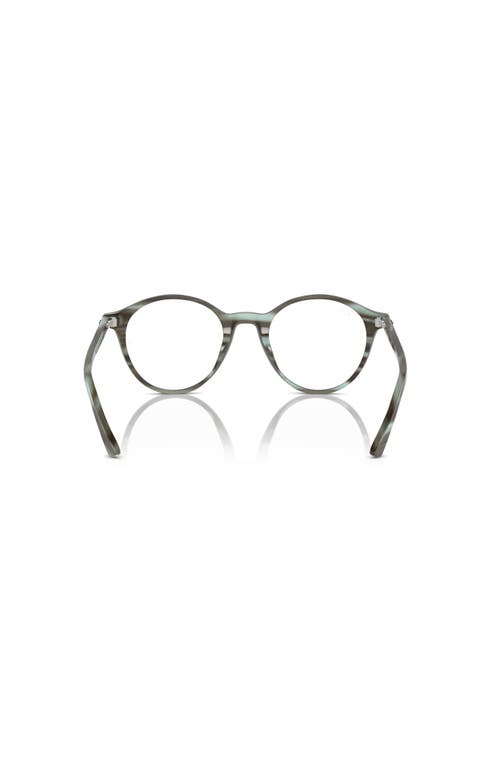 Ray Ban Ray-ban 51mm Phantos Optical Glasses In Green
