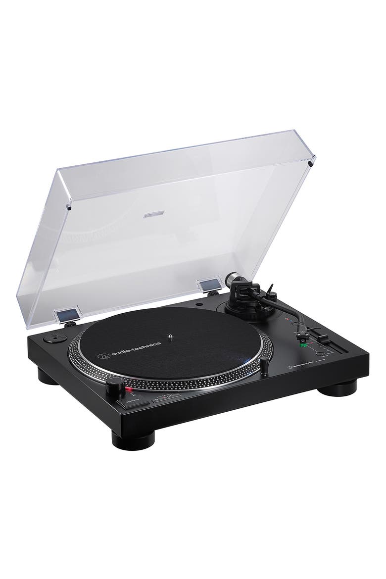 AT-LP120XBT-USB Wireless Direct-Drive Turntable with Bluetooth, Alternate, color, Black