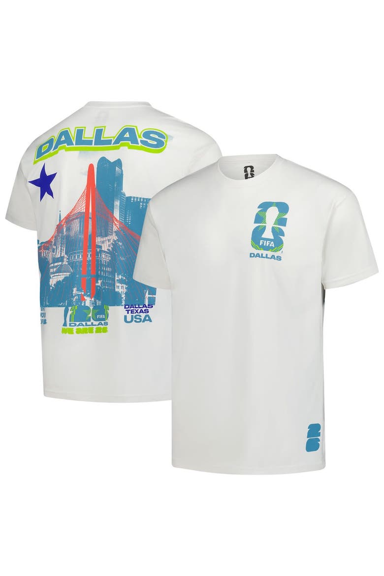 Men's Outerstuff Cream 2026 FIFA World Cup Dallas Host City Local