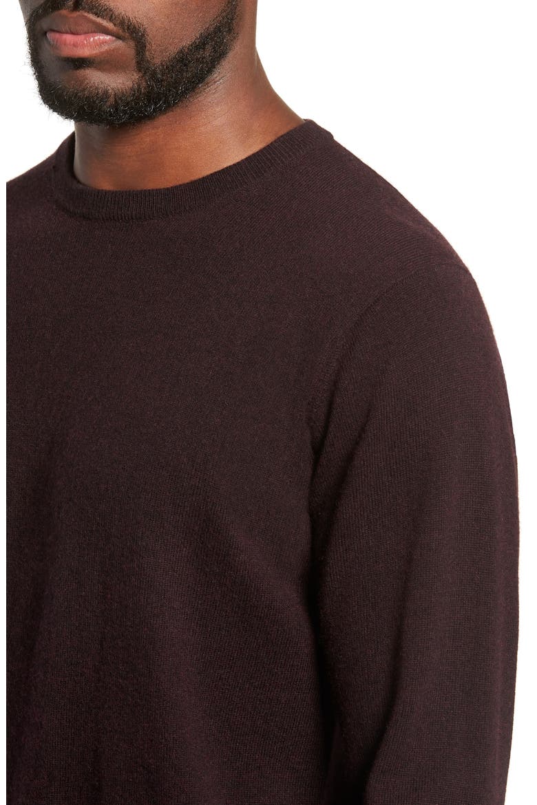 Queenstown Wool & Cashmere Sweater, Alternate, color, BLACK FIG