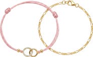 ARGENTO VIVO Set of 2 Friendship Bracelets