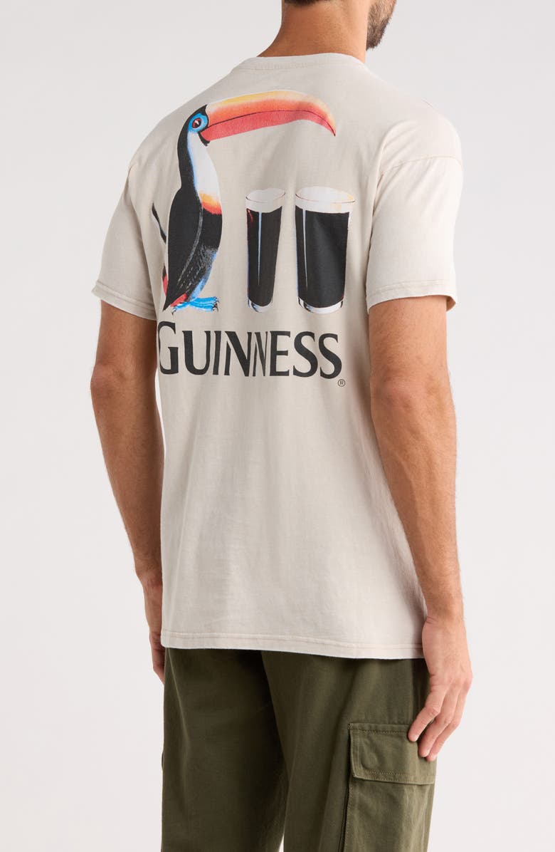 Philcos Guinness Toucan Graphic Tee, Alternate, color, Natural Mineral