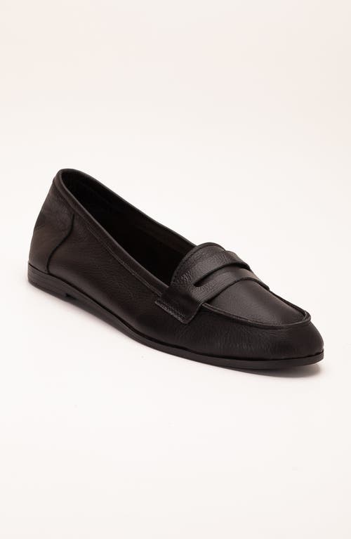 Forever & Always Shoes Dorothy Leather Loafer in Black Leather at Nordstrom, Size 7.5