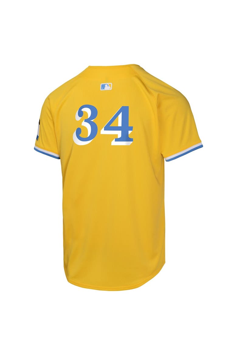 Youth Nike David Ortiz Gold Boston Red Sox City Connect Limited Player Jersey, Alternate, color, Gold