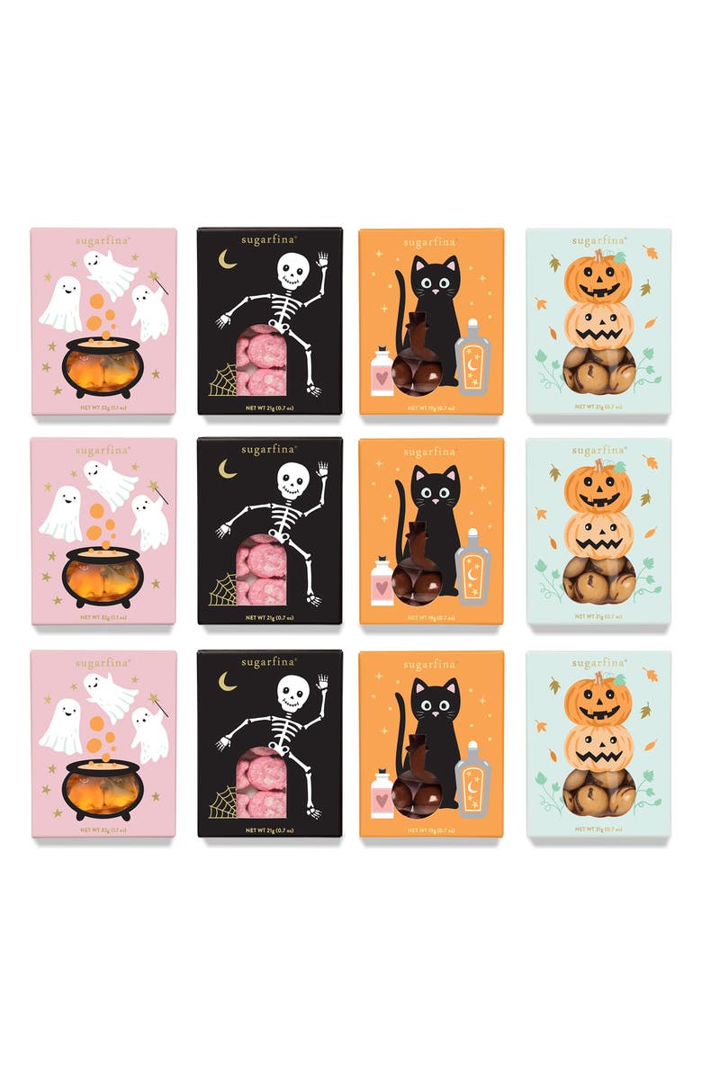 sugarfina Halloween 12-Pack Tasting Collection, Main, color, 