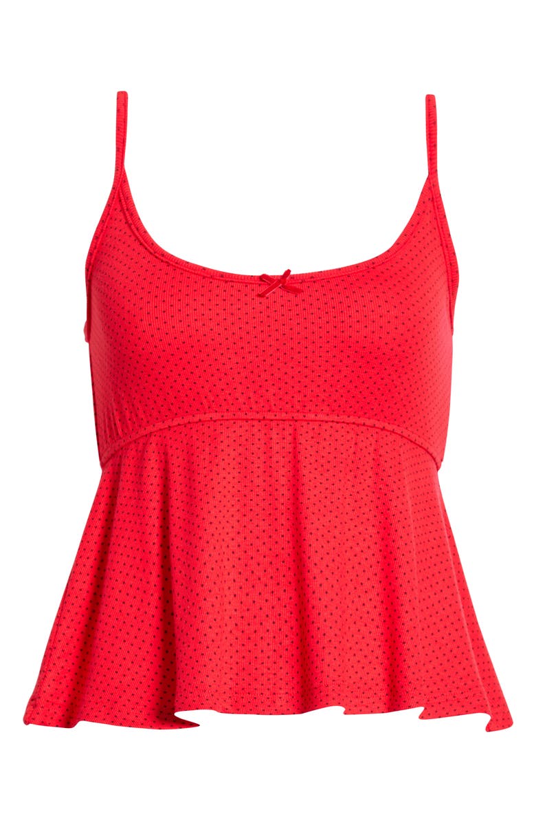 KILO BRAVA Print Pajama Camisole, Alternate, color, Scarlett Dot