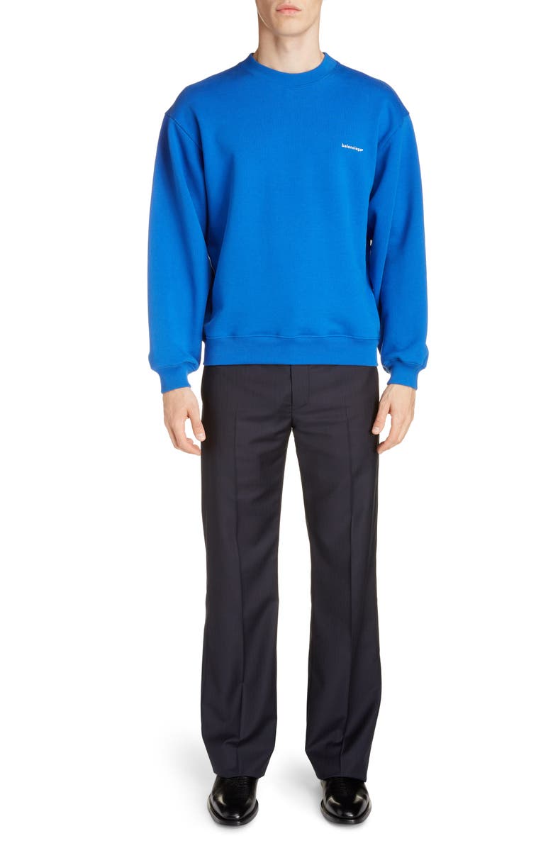 Balenciaga Crewneck Sweatshirt, Alternate, color, 