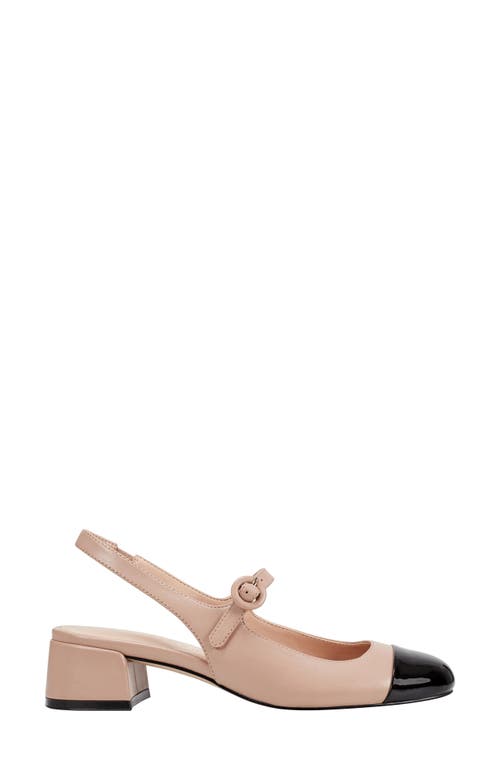 Marc Fisher Ltd Martie Slingback Mary Jane Pump In Medium Natural