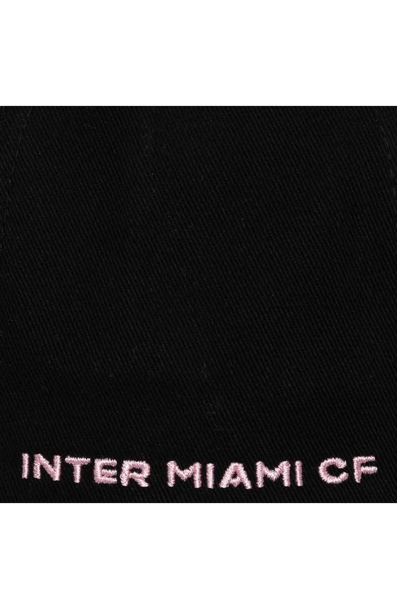 Mitchell & Ness Men's Mitchell & Ness Cream Inter Miami CF Brushed Off Pro Crown Snapback Hat, Alternate, color, 