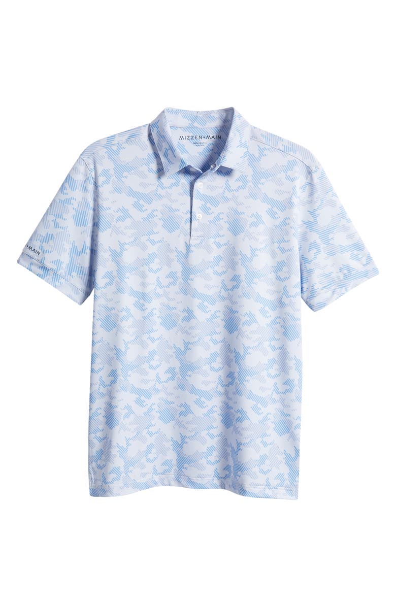 Mizzen+Main Versa Camouflage Print Performance Golf Polo, Alternate, color, 