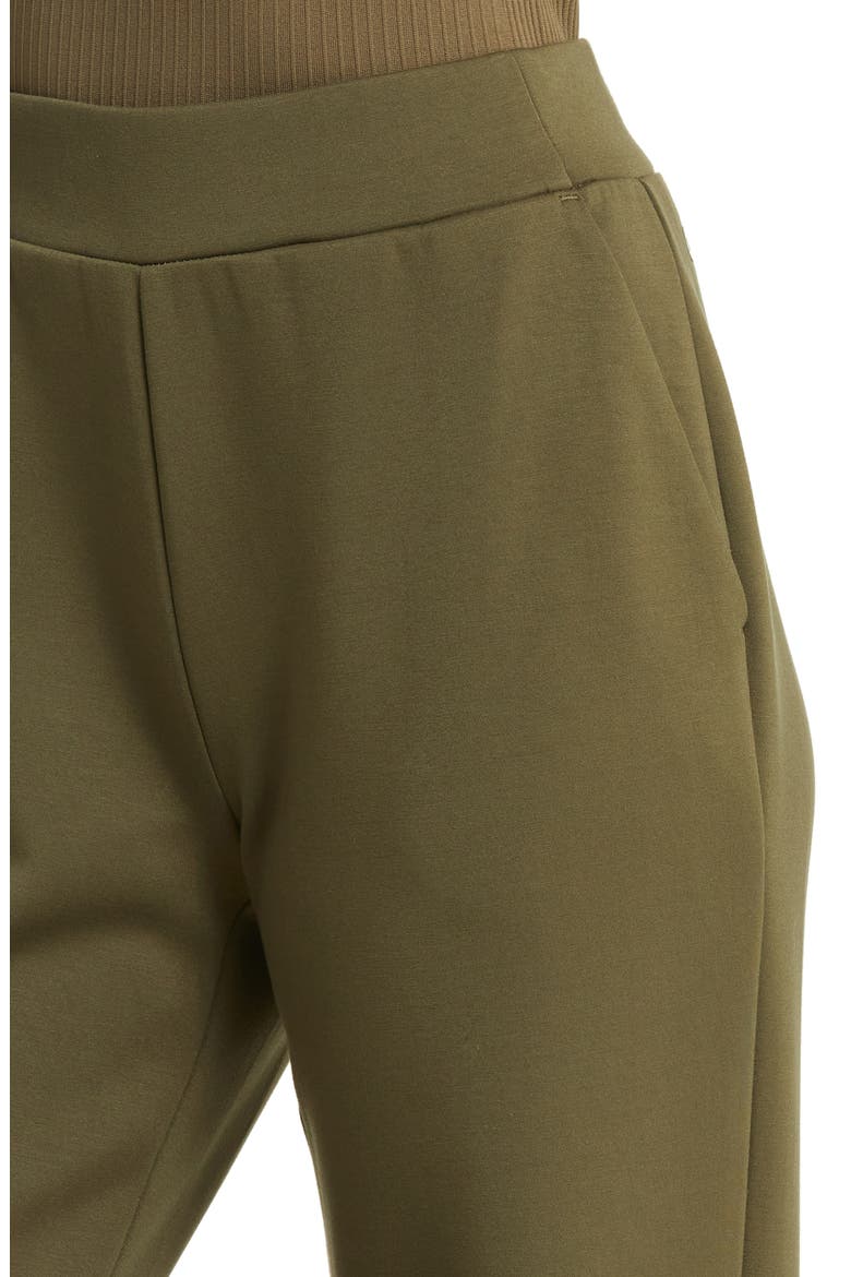 Luxe Wide Leg Pocket Pants, Alternate, color, OLIVE NIGHT