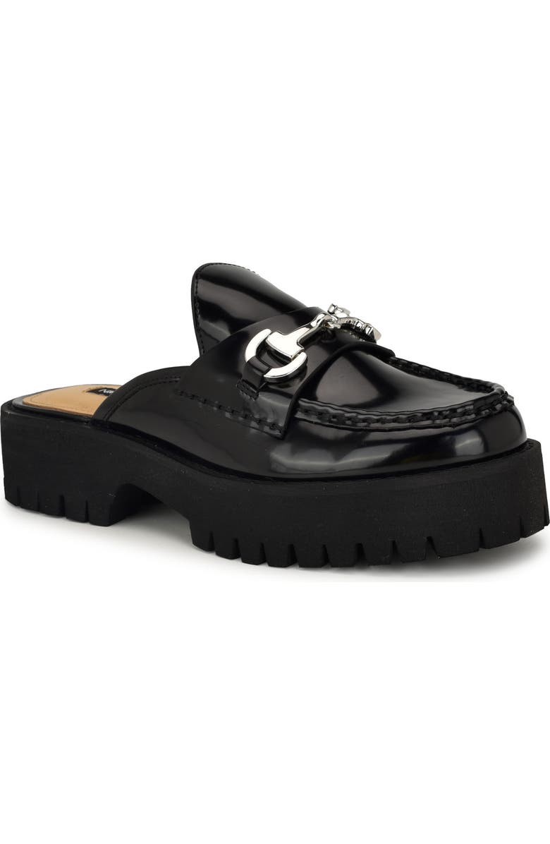 Nine West Duntal Platform Bit Loafer Mule, Main, color,