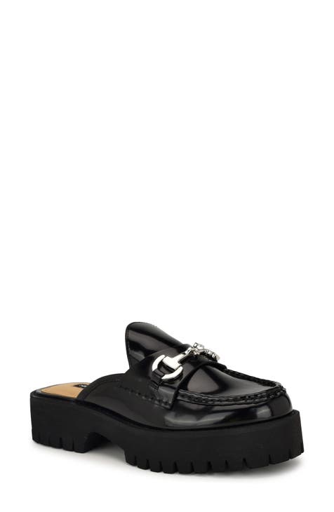 Duntal Platform Bit Loafer Mule