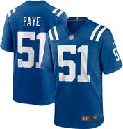 Nike Men's Nike Royal Indianapolis Colts Game Jersey