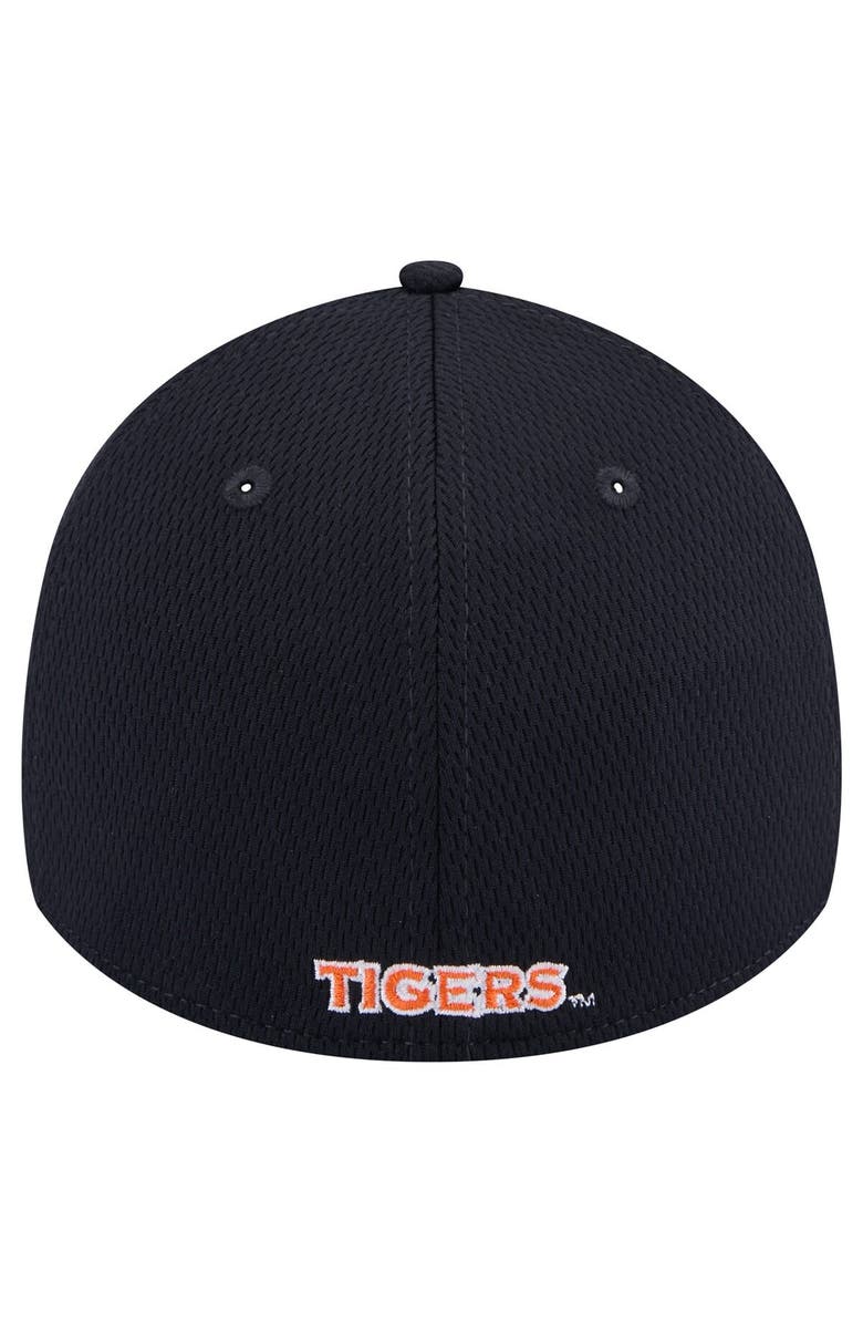 New Era Men's New Era Navy Auburn Tigers Active Slash Sides 39THIRTY Flex Hat, Alternate, color, Navy