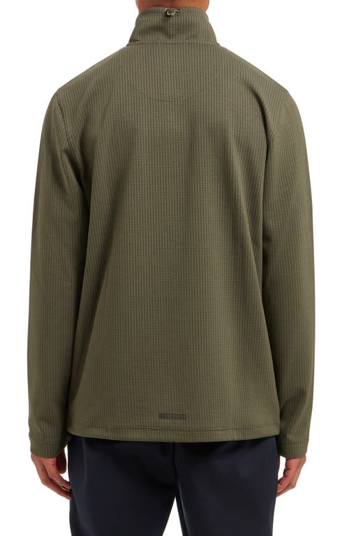 Sealskinz Colney Quarter Zip Pullover In Olive