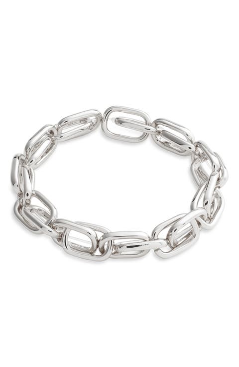 Large Link Stretch Bracelet