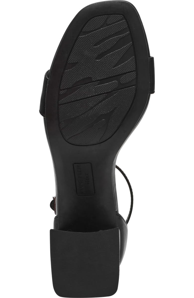 Anne Klein Mika Sandal, Alternate, color, Black Pu