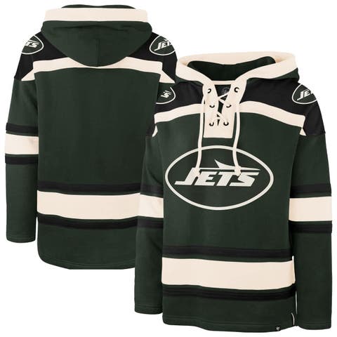 Men
s 
47  Dark Green New York Jets Superior Lacer Hoodie