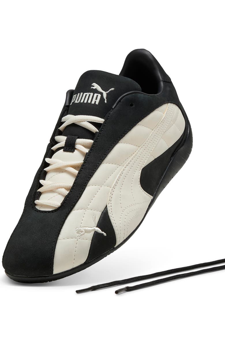 PUMA Speedcat Plus Quilted Sneaker, Alternate, color, Puma Black/ Frosted Ivory