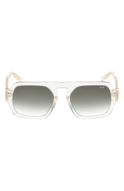 53mm Gradient Navigator Sunglasses