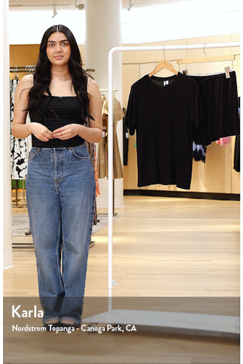 Moonlight Eco Easy Rib Short Pajamas video