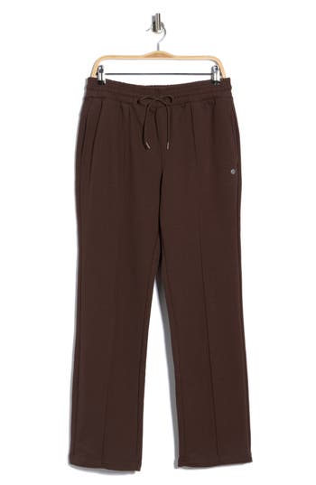 Apana Breakout Wide Leg Flare Leg Pants In Brown