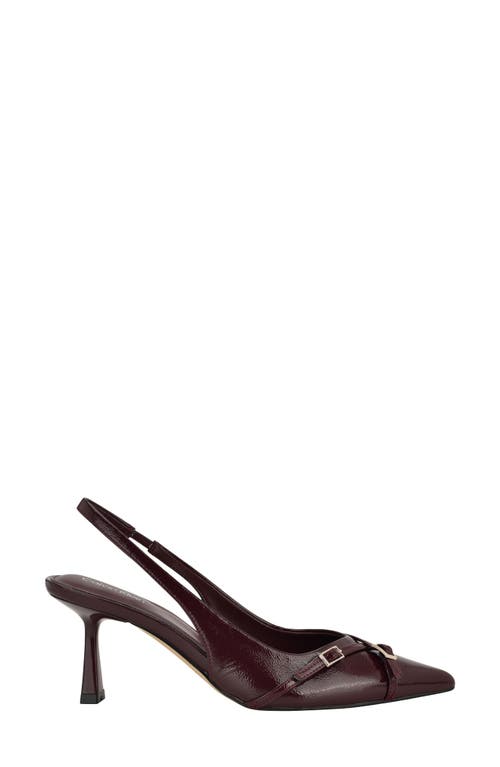 Calvin Klein Tulissa 2 Pointed Toe Slingback Pump In Multi