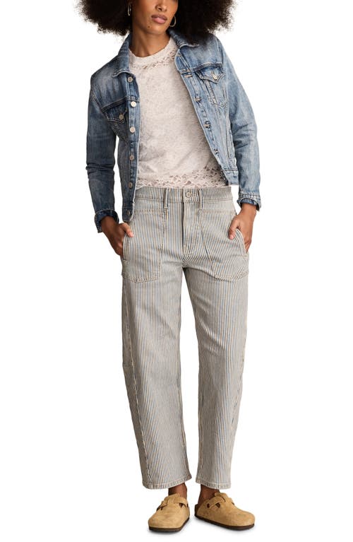 Lucky Brand Legend Barrel Leg Jeans In Gray